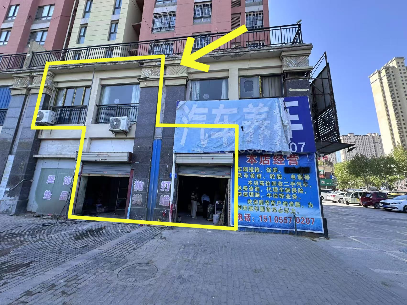 华林苑西北角110平出租