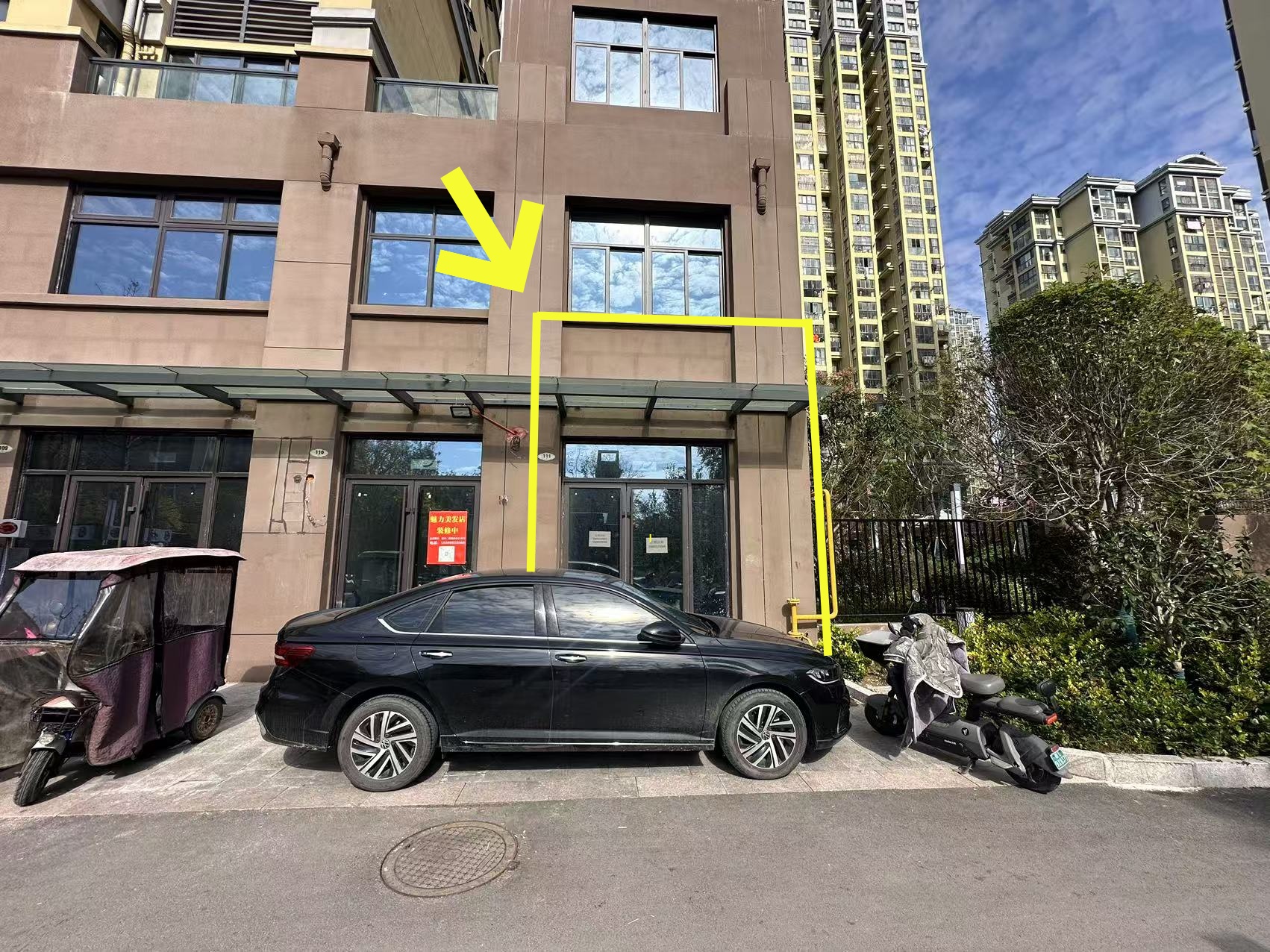 贤林苑二期南门25平出租