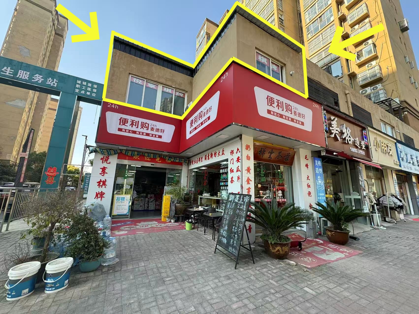 拂晓壹号东门口130平二楼棋牌室出租