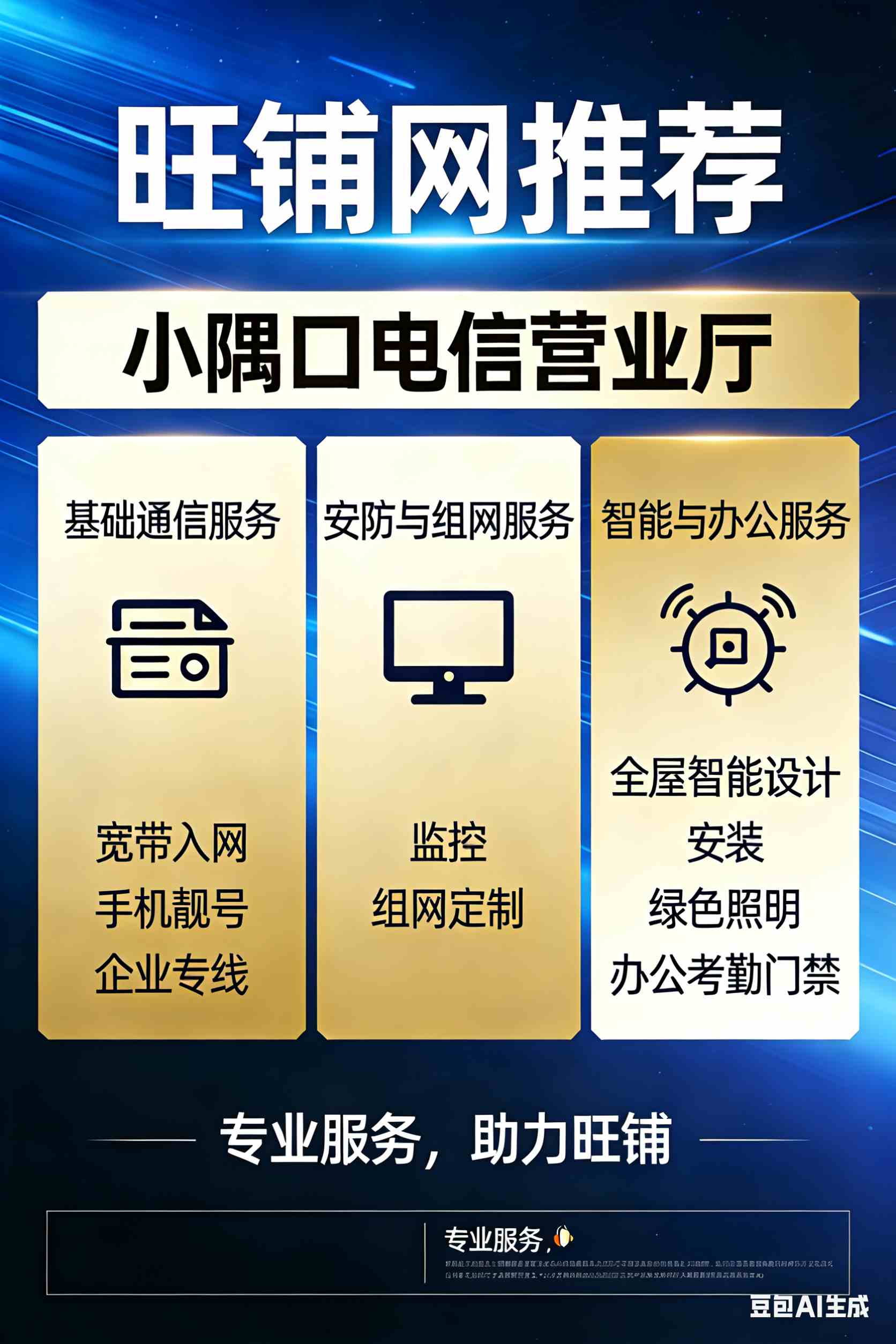 小隅楼电信营业厅 业务推荐