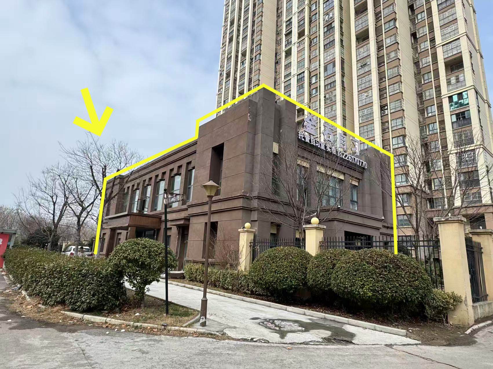 银通苑三期南门分租单层500平