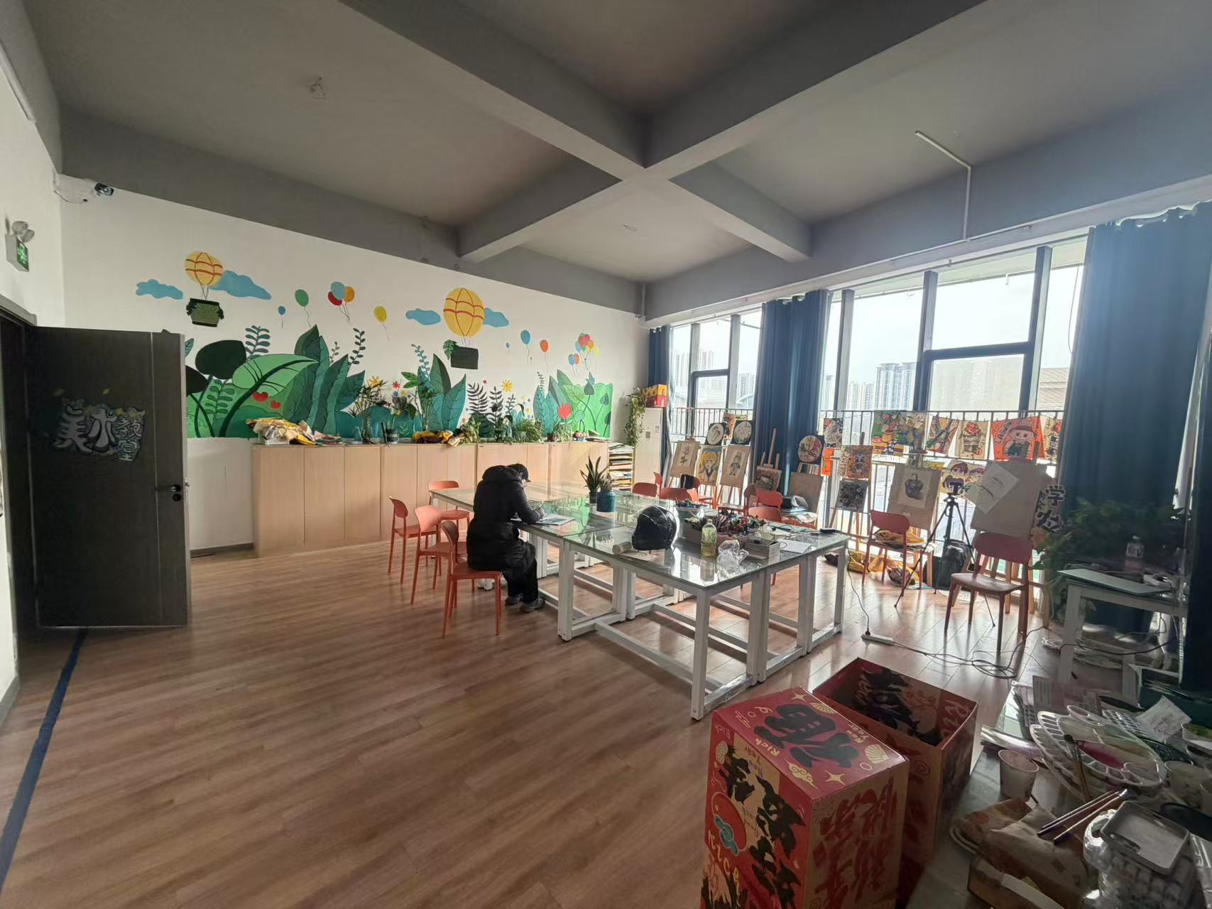 通济一路宿州市总工会三楼100平画室